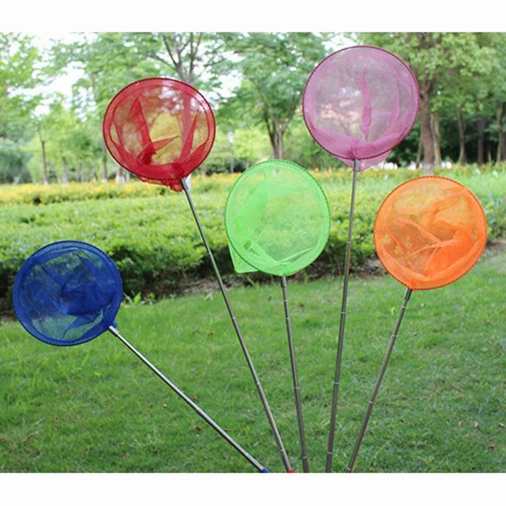 Siatka wędkarska teleskopowa motyl 20 cm dla dzieci