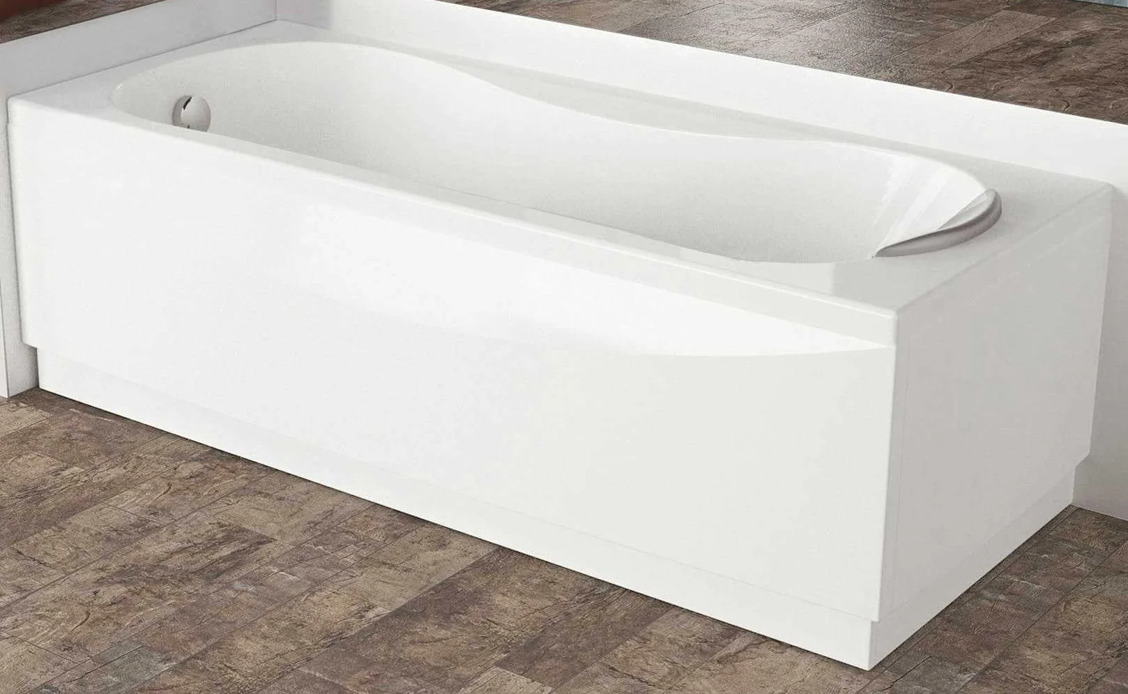 Wanna Novellini Calypso Standard z ramą 150x70 H55 cm 150 Litrów Odwracalne Kolumna 1 Panel Przedni 1 Boczny Zagłówek Prostokątny Kwadratowy Powłoka Tradycyjny Biały Polerowany