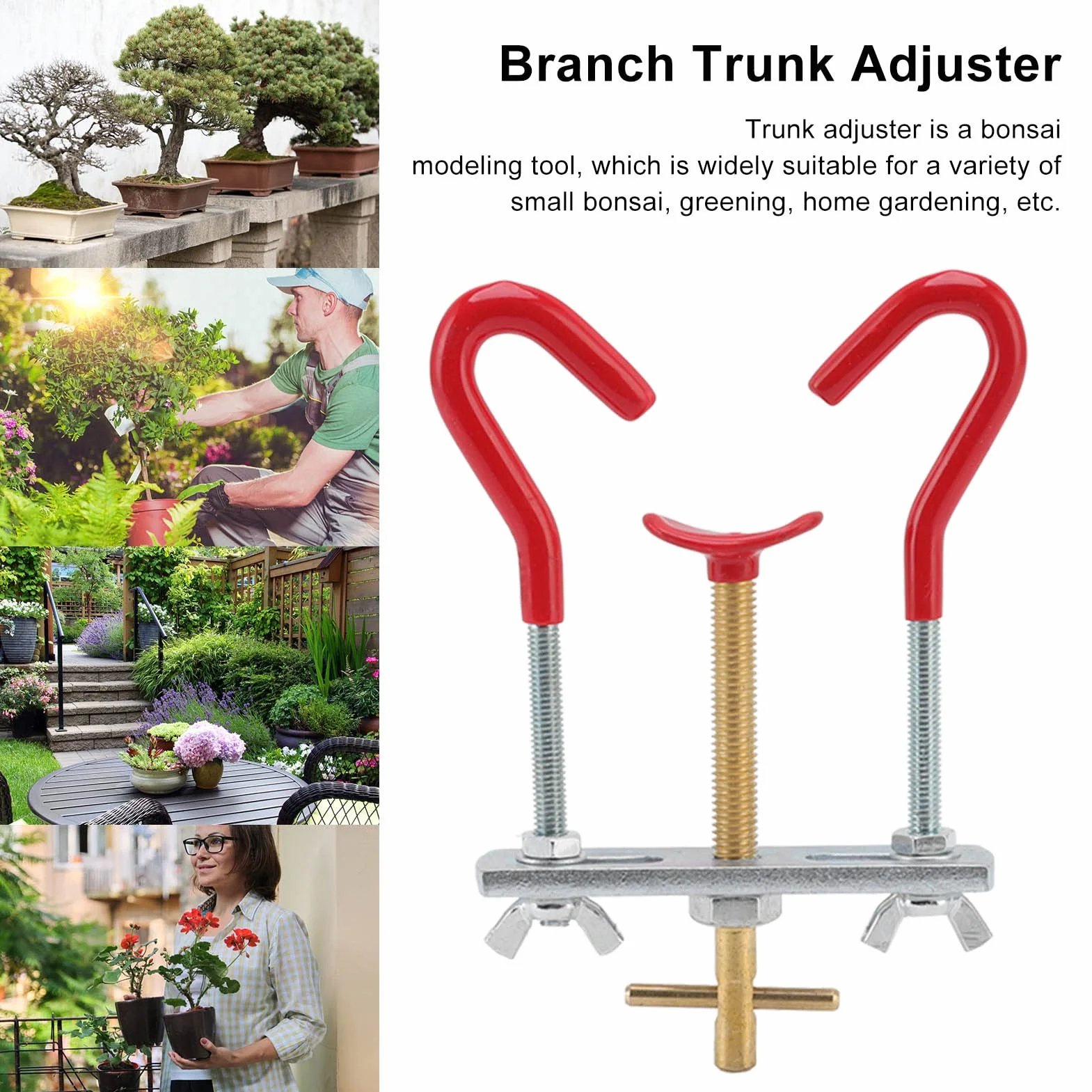 Modulator Pnia Drzewa Branch Bender Stal Wysokowęglowa 5,6 Uncji dla Bonsai i Ogrodników