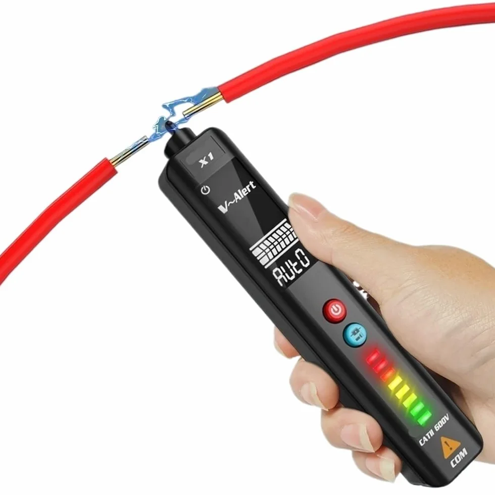 Tester detektora napięcia X2 Inteligentny multimetr cyfrowy Bezdotykowy termometr na podczerwień