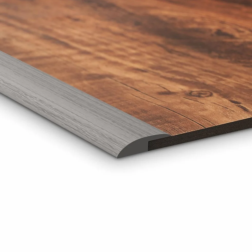 Flintronic Listwa przejściowa do podłóg laminowanych, 1,2 m, PCW, listwa przejściowa, progowa, do łączenia podłogi, dywanu, słojów drewna 3 mm