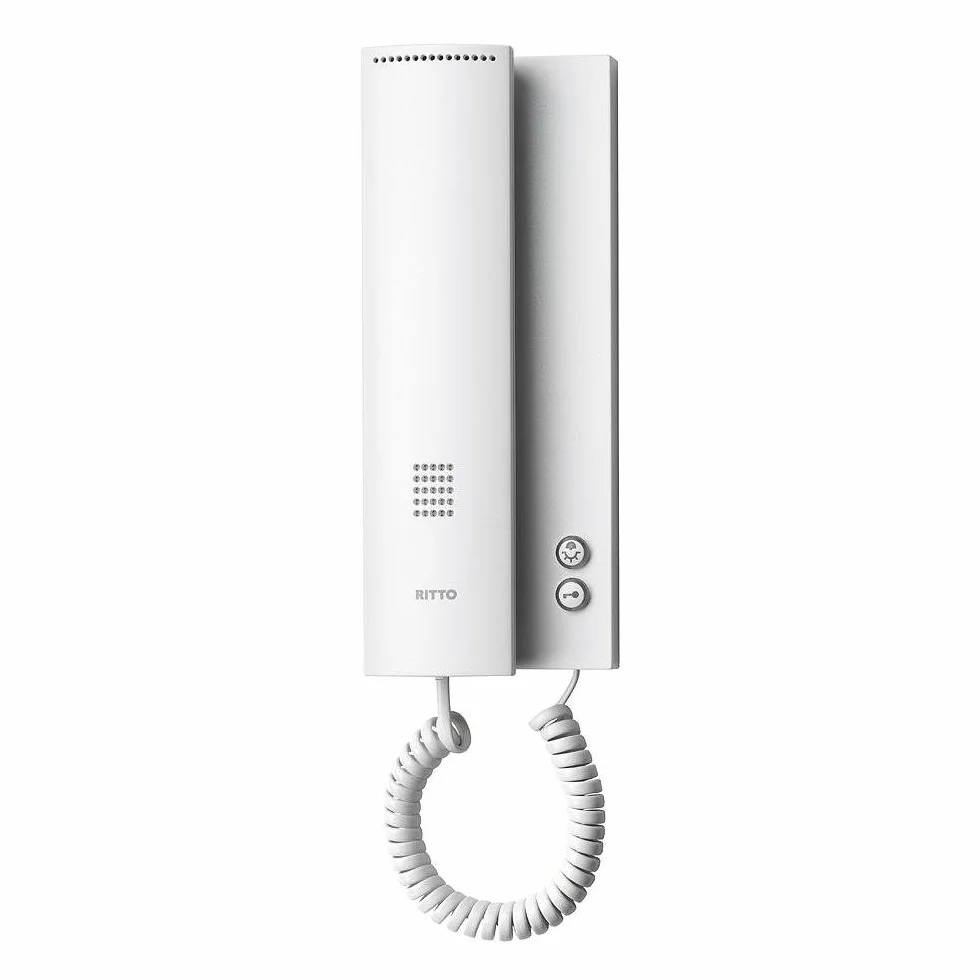 Schneider Electric 1763070 Ritto Telefon wewnętrzny Biały domofon