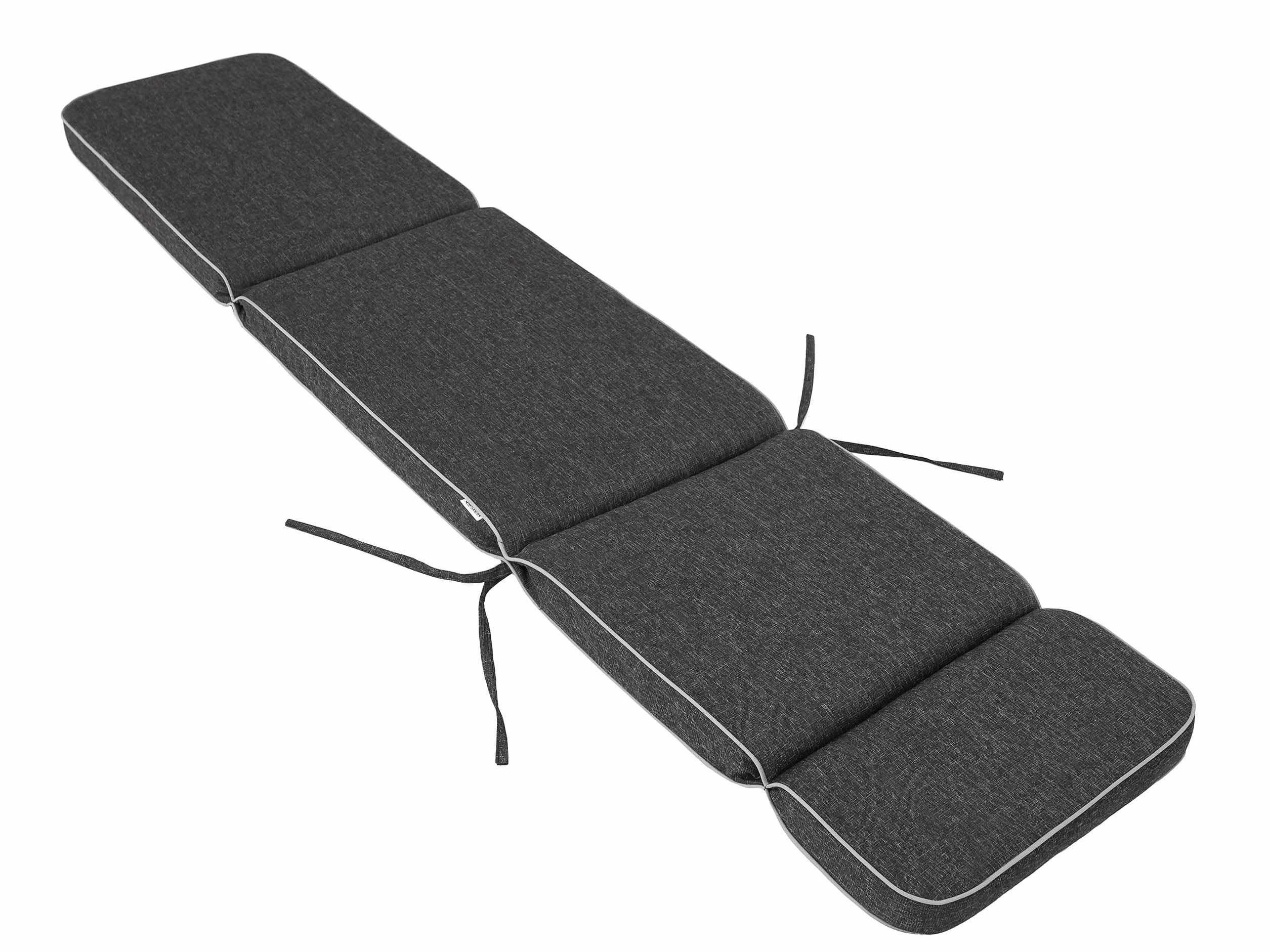 PillowPrim Nakładka na leżak ogrodowy 178 x 47 cm, grubość 5 cm, poduszka na leżak