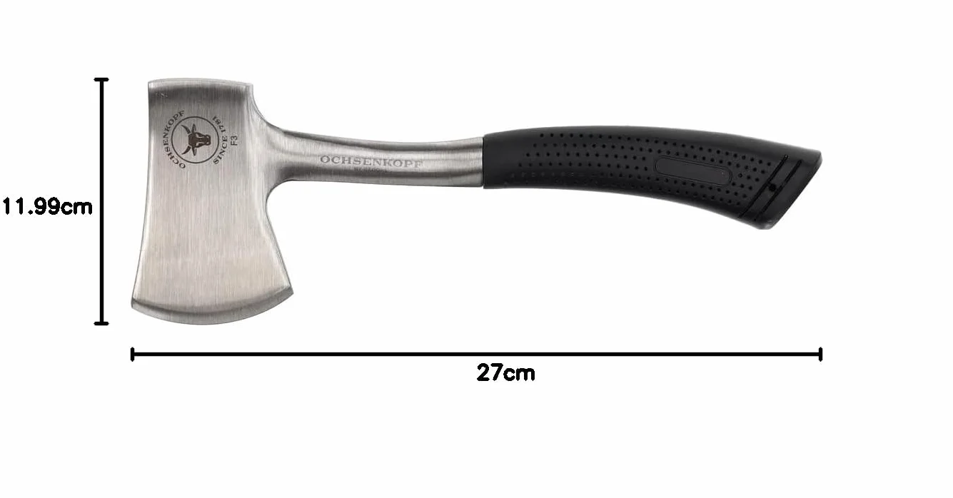 Ochsenkopf Toporek stalowy kuty 36,0 x 14,5 x 3,0 cm srebrny