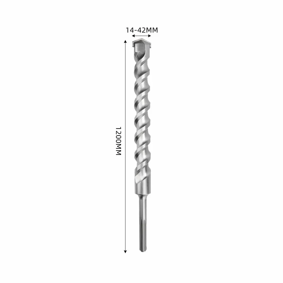 Wiertło udarowe SDS Max o długości 1200 mm i średnicy 14-42 mm z węglików spiekanych do muru, betonu, cegły i ścian cementowych(20mm)