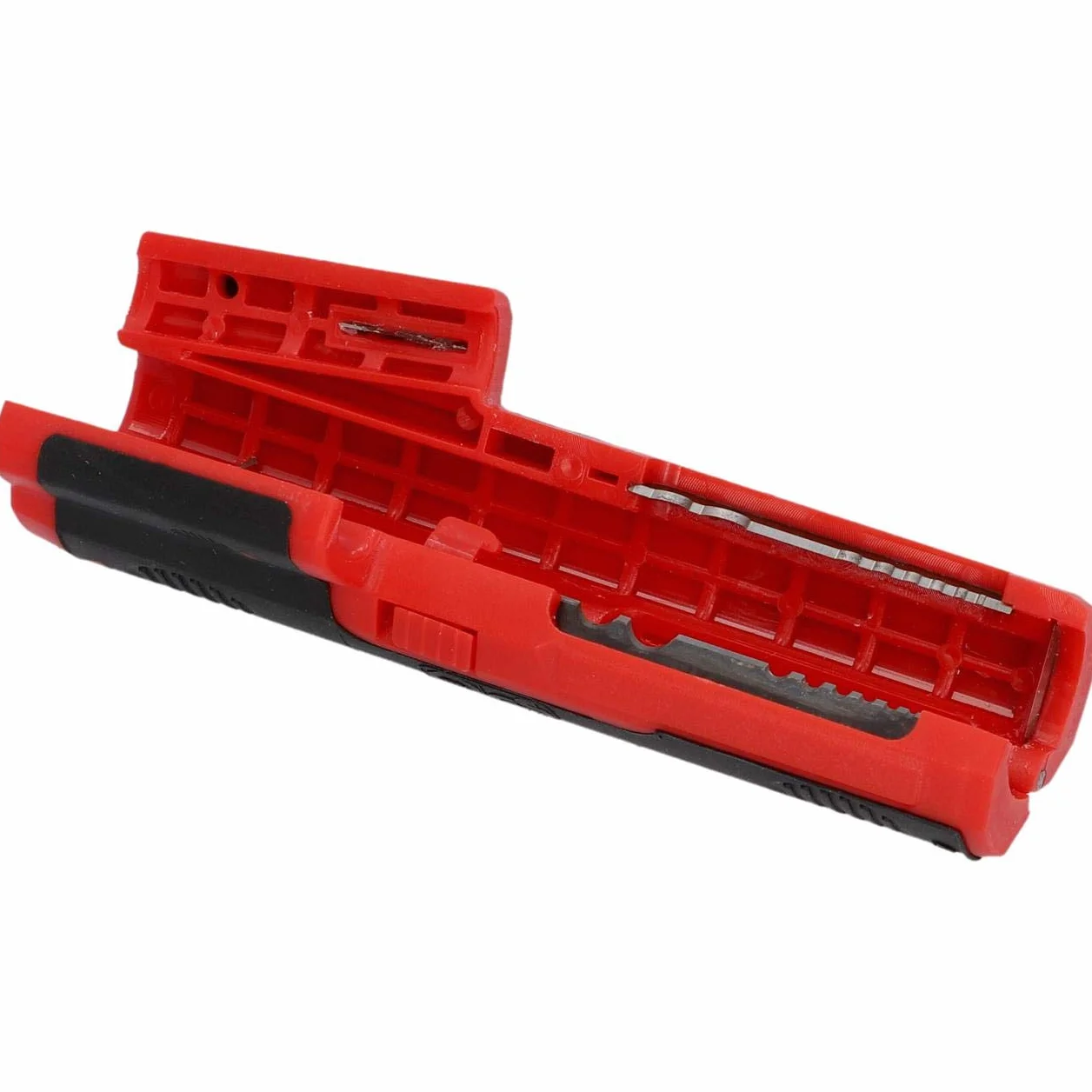 Unitec 31014 Ściągacz kabli do cięcia okrągłego i wzdłużnego, kable koncentryczne RG59 i RG6, średnica 8-13 mm, ostrze ze stali węglowej, antypoślizgowy uchwyt