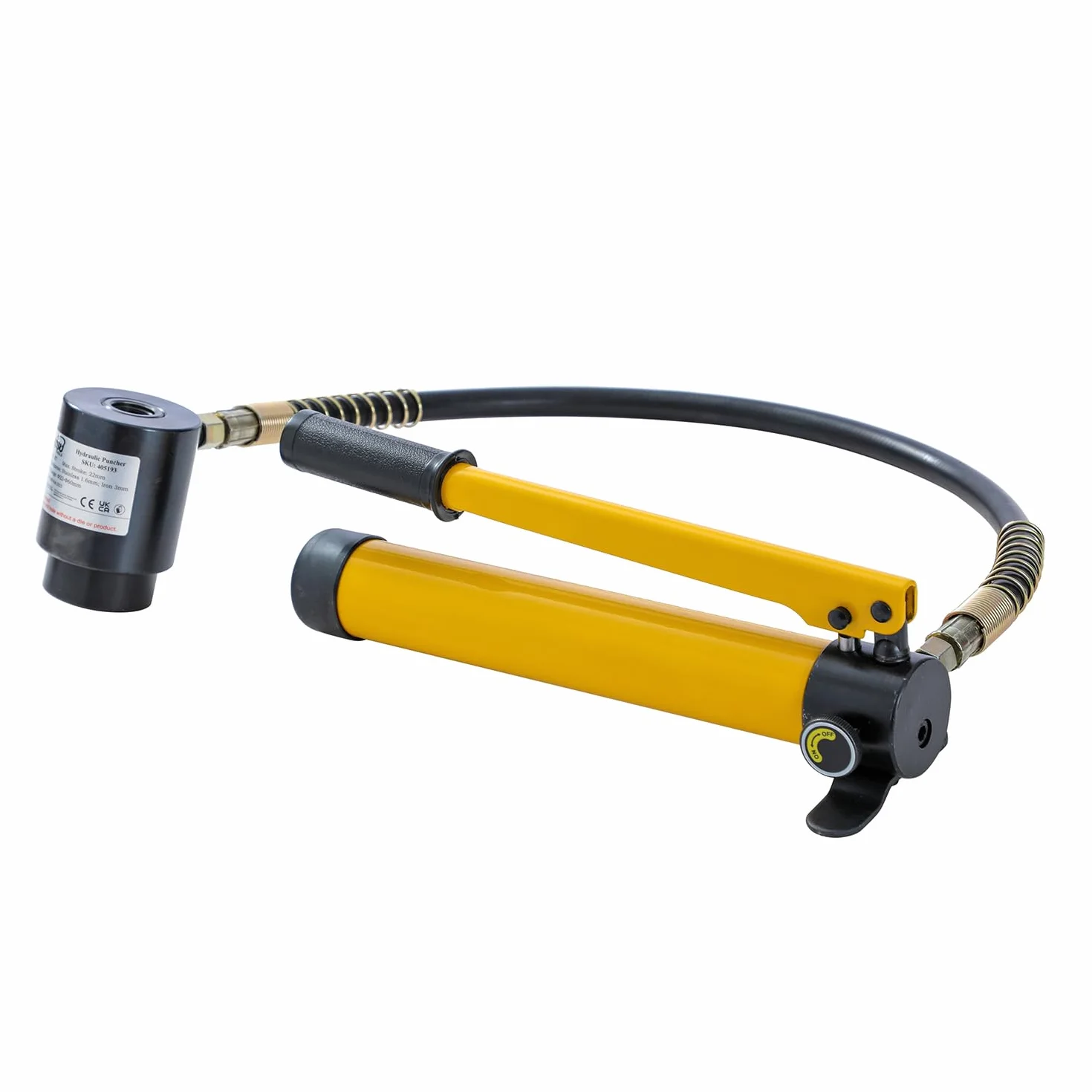 KATSU 22-60,5 mm 10 ton hydrauliczny metalowy otwór dziurkacz zestaw narzędzi byt 405193