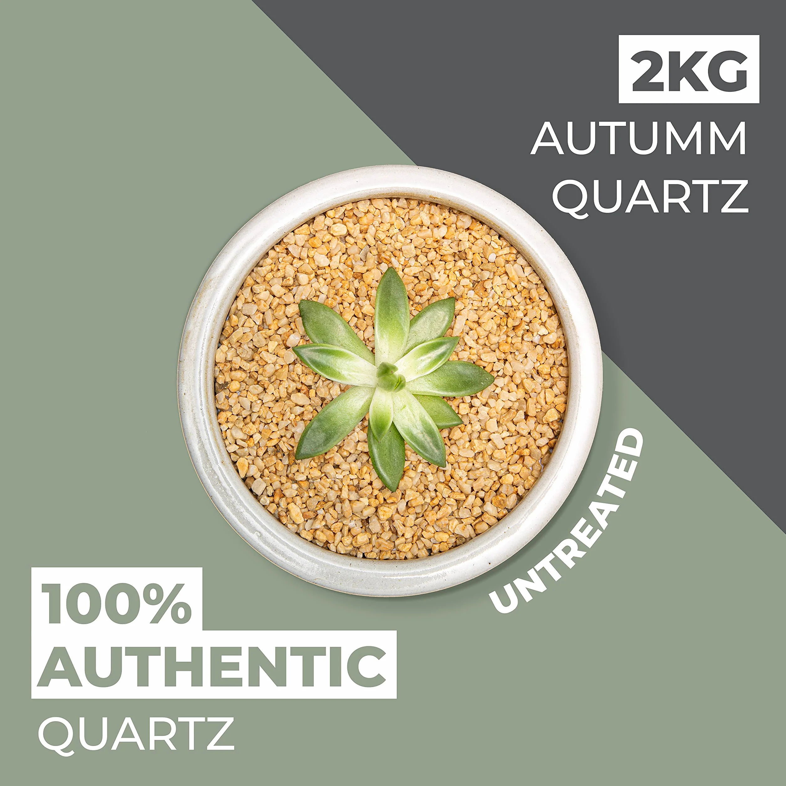 Kamienie naturalne 2 kg 5 mm do doniczek