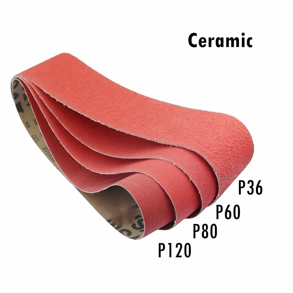 Ceramiczne pasy ścierne do szlifowania metali o różnej ziarnistości i rozmiarach(P60,1829 x 50 mm)