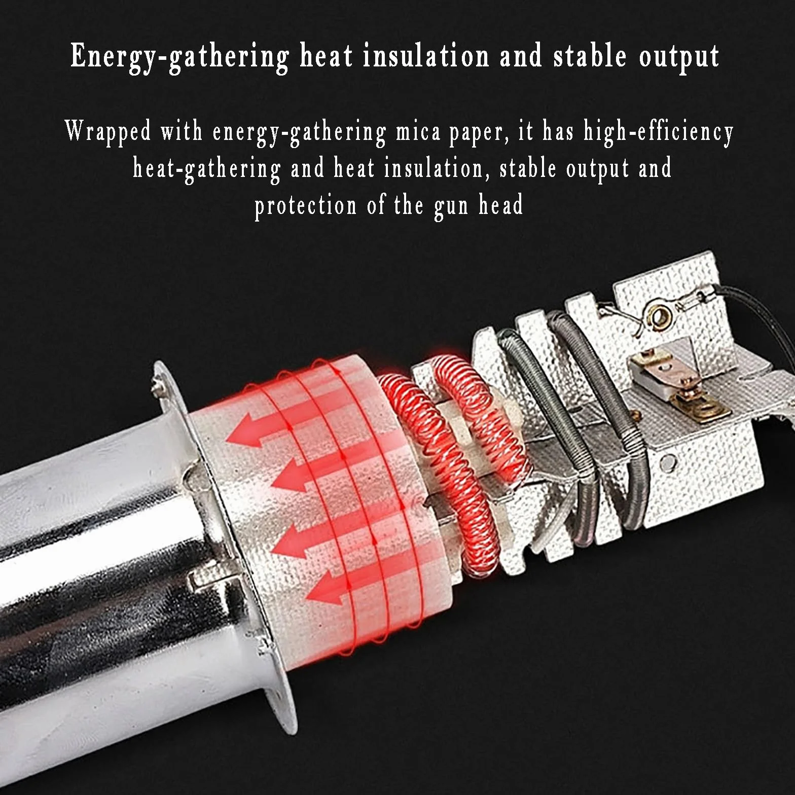 Pistolet Termokurczliwy Z PVC, DIY Ręcznie Robiona Opalarka Do Folii Samochodowej, Regulacja Temperatury 50-650 ℃, Używana Do Butelki Czerwonego Wina PP/PVC/POF Kapsułka Termokurczliwa