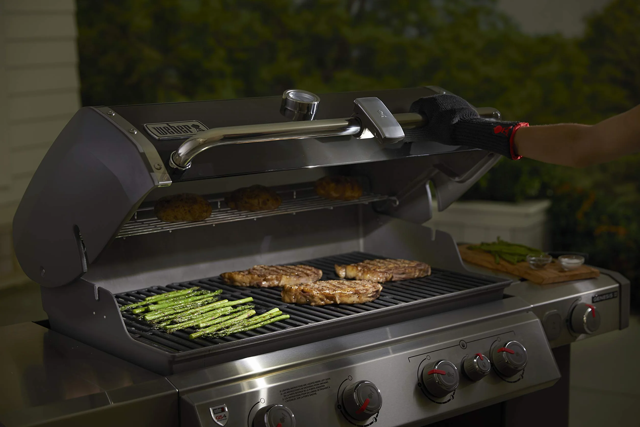 Weber 7661 Uchwyt Grill 'N Go Light, Szary