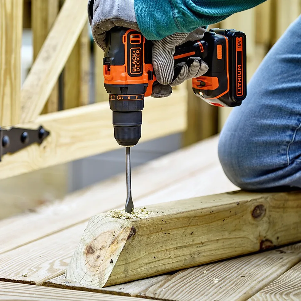 BLACK+DECKER BDCDD186K Wiertarka bezprzewodowa