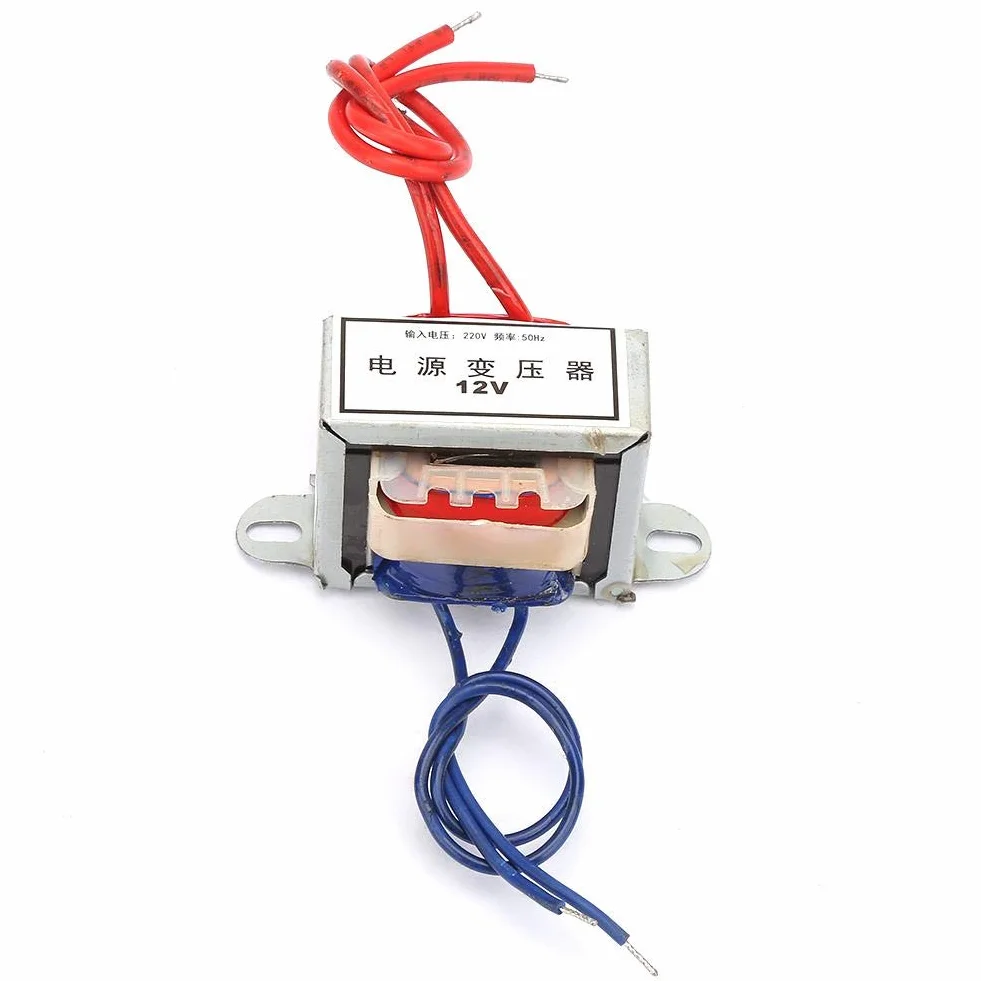 Transformator elektryczny AC 220 V na AC 12 V Single Power Transformator izolowany zasilacz transformator (12 V)