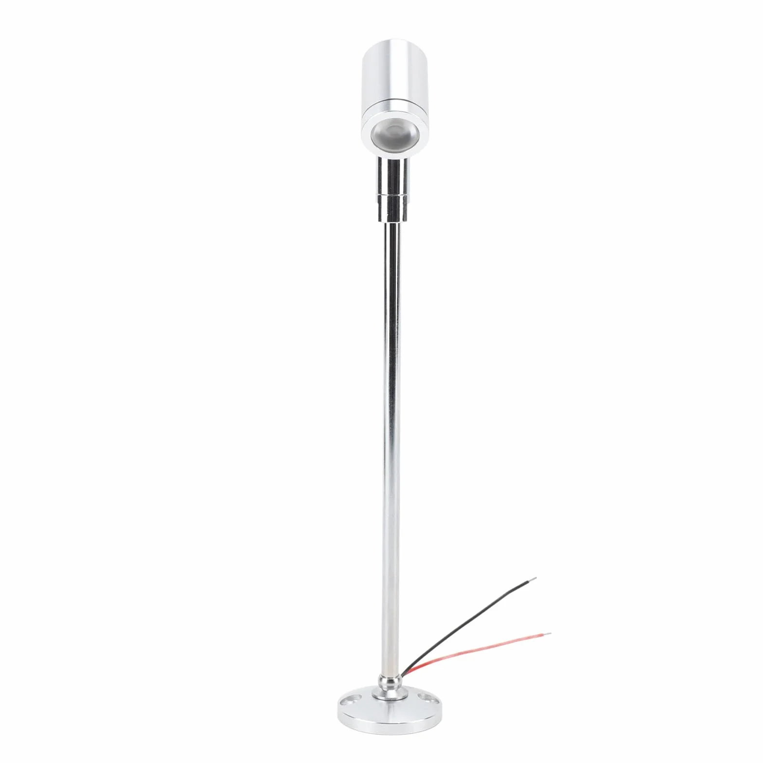 Haofy Mini Reflektor LED 12 V do Montażu na Słupie z regulowaną głowicą do Oświetlenia Skupionego Nadaje się do Gablot, Lad z biżuterią, Eksponatów Muzealnych (Światło sieciowe)