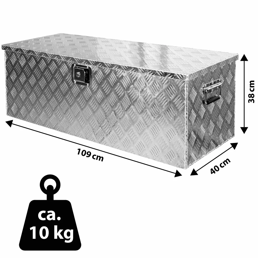 Trucky Truckbox skrzynia na narzędzia, skrzynka aluminiowa, skrzynka doczepy, skrzynka na dyszel, aluminium D160