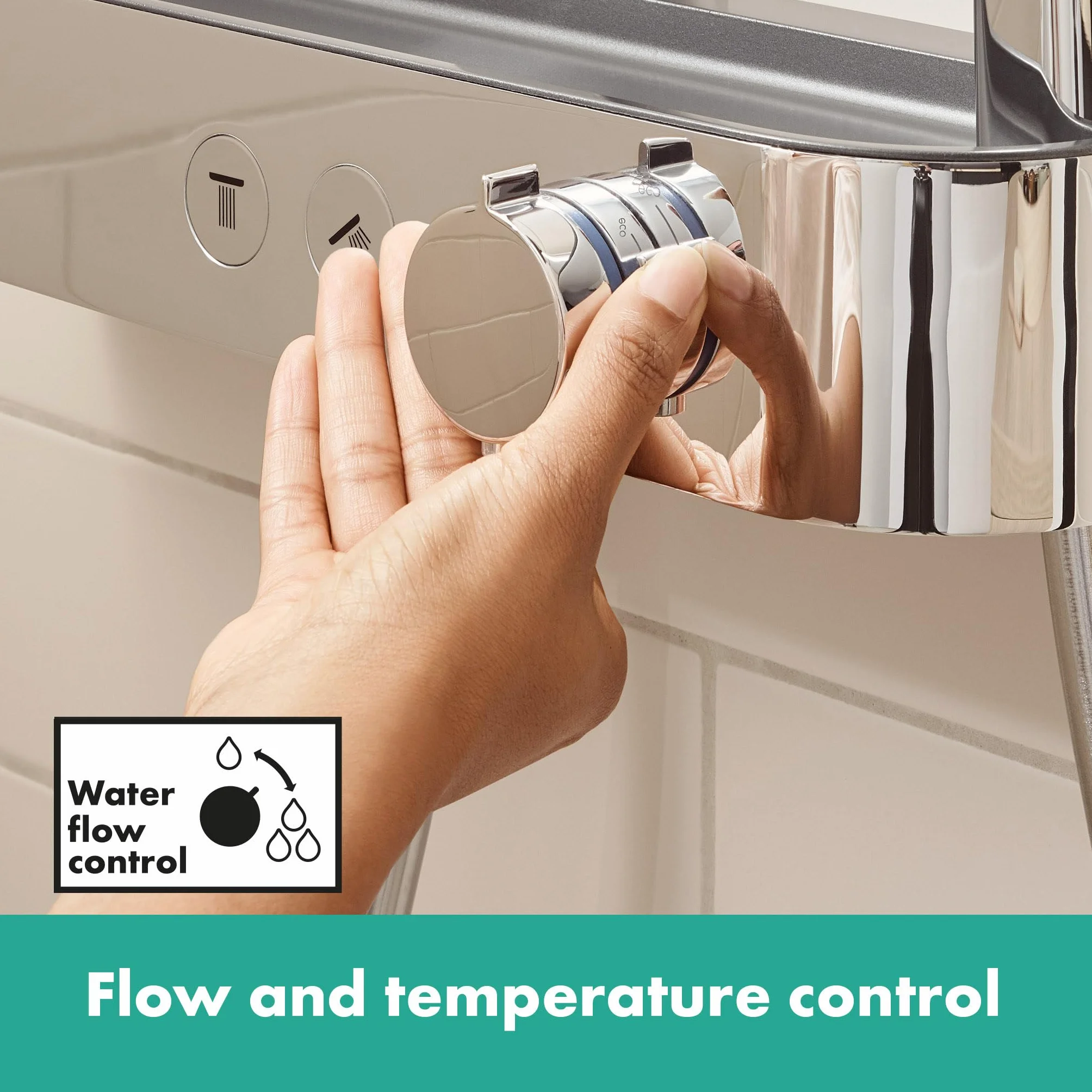 hansgrohe Logis Jednouchwytowa bateria umywalkowa 70 z cięgłem chrom, 71070000