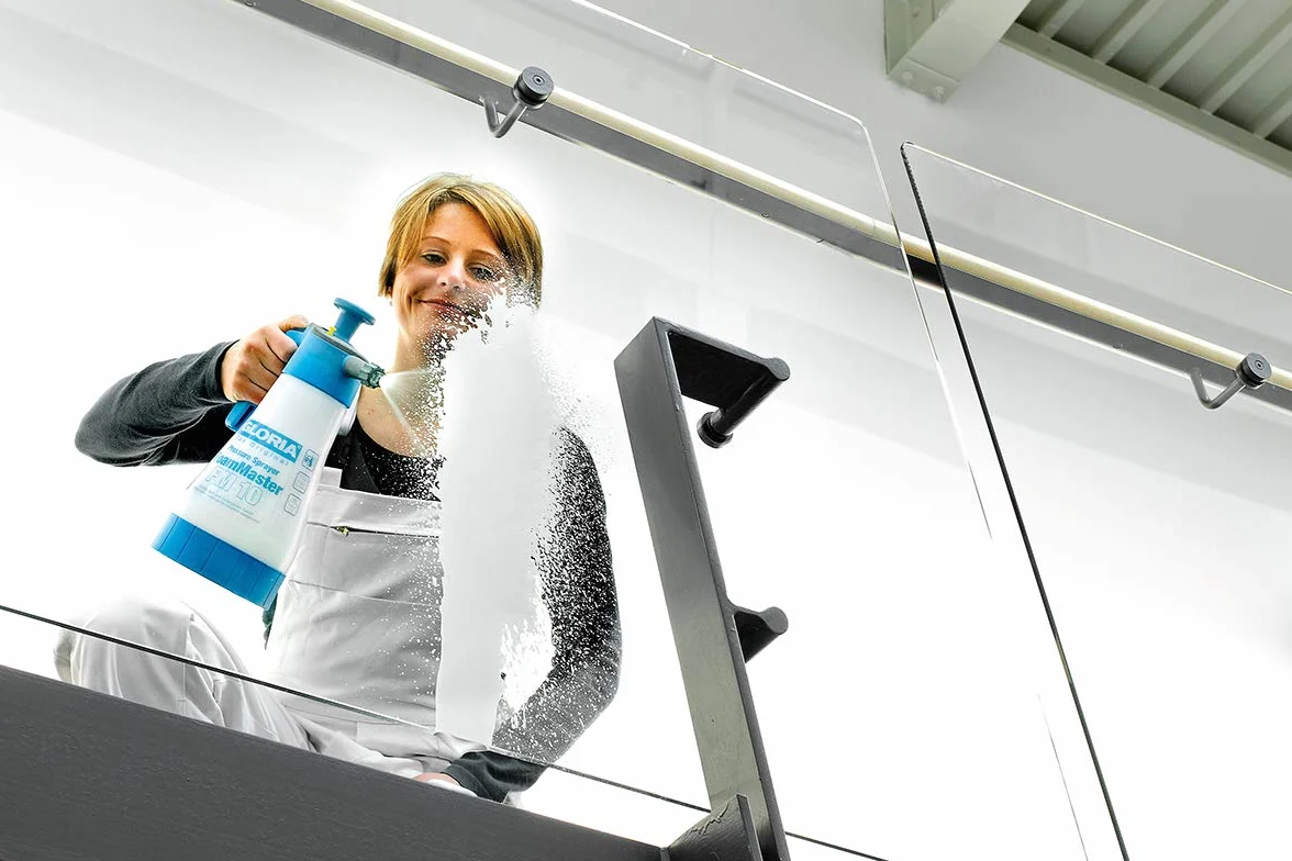 GLORIA FoamMaster FM 10 Pianownica ręczna, pojemność napełniania 1 l, wymienne końcówki pieniące, rozpylacz pod ciśnieniem do czyszczenia auta