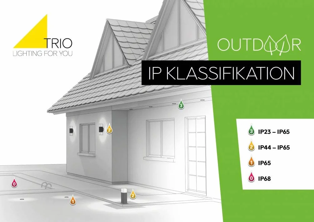 Trio Leuchten 227360142 Indus A+, zewnętrzna lampa ścienna LED, aluminium, 8,5 W, zintegrowana, antracytowa, 7,2 x 12,9 x 23,3 cm