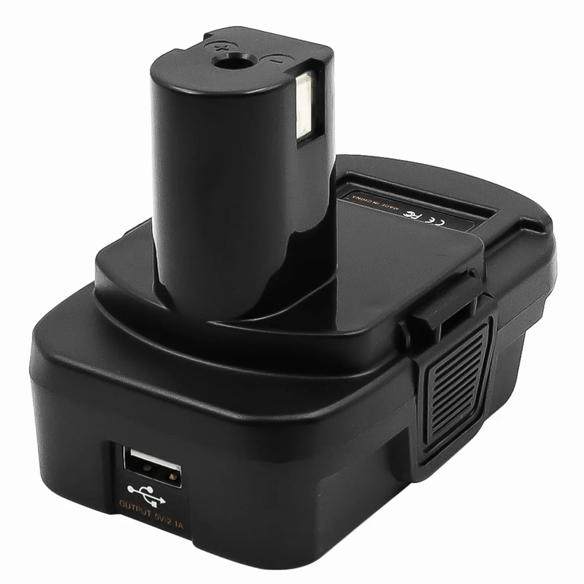 Sarini Adapter akumulatora Roybi 18 V z portem USB kompatybilny z akumulatorem litowo-jonowym Dewalt 18 V 20 V Milwaukee 18 V