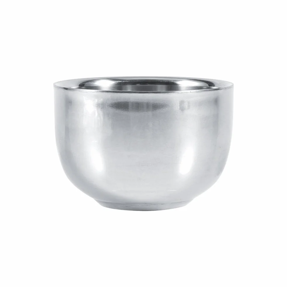 0, Miska do golenia ze stali nierdzewnej, Asixx Durable Męski uchwyt na mydło do golenia ze stali nierdzewnej Cream Cup miska naczynia miska duża miska łatwe tworzenie piany, 1