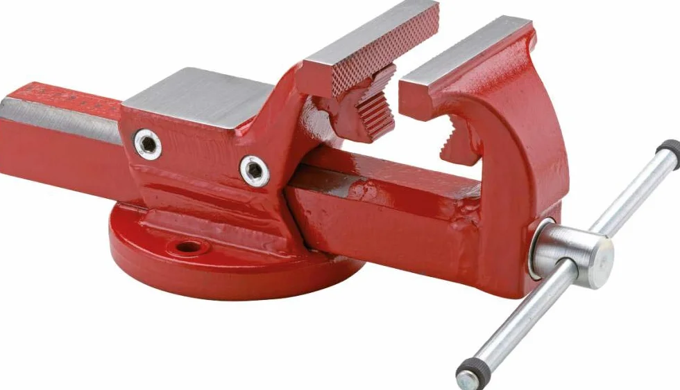 Imadło równoległe ze szczękami mocującymi do rur 140mm FORMAT