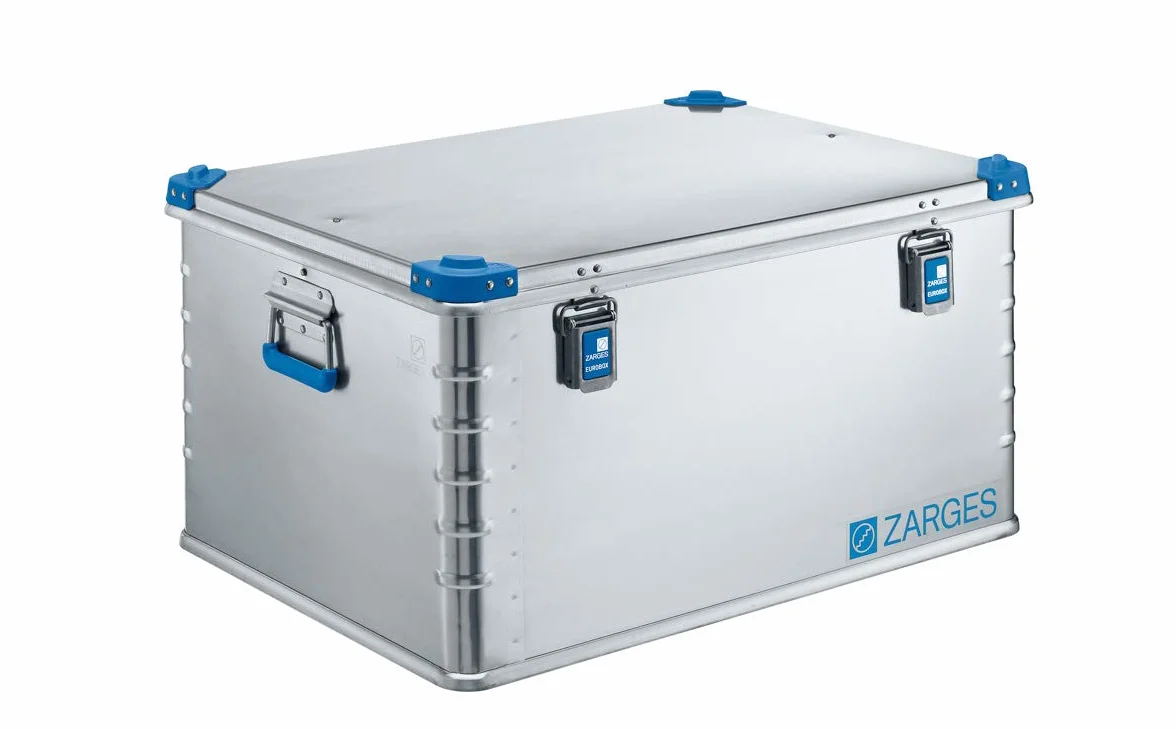 Relags Zarges Eurobox-157 L pudełko, srebrne, 157 litrów
