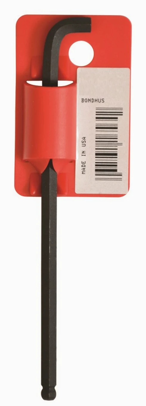Bondhus 26564 klucz imbusowy z końcówką kulową 5 mm z wykończeniem ProGuard (25 szt.), 119 mm