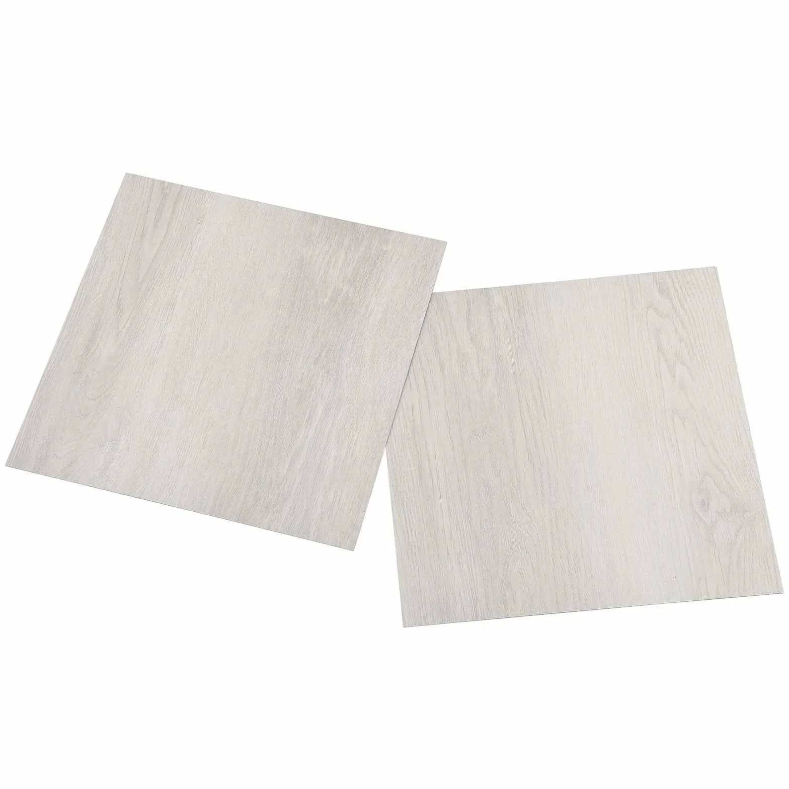 Samoprzylepne deski podłogowe z PCW, jasnobeżowe, 30,5 x 30,5 cm, 20 sztuk, kwadratowe, do salonu, kuchni, korytarza, renowacji z łatwym montażem i łatwą w pielęgnacji wykładziną podłogową