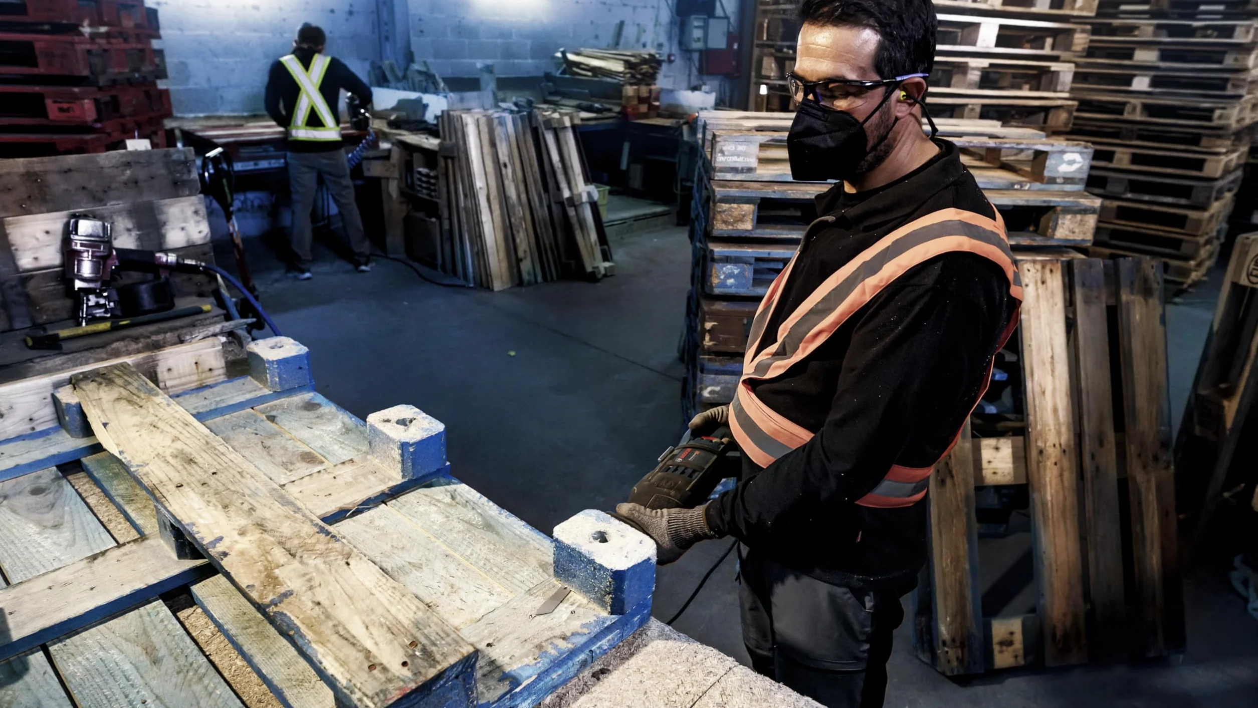 Bosch 100x Brzeszczot do piły szablastej PRO Pallet S1132VFR Repair (do Stal, Drewno z gwoździami, Długość 225 mm, Professional Akcesoria Piła szablasta)