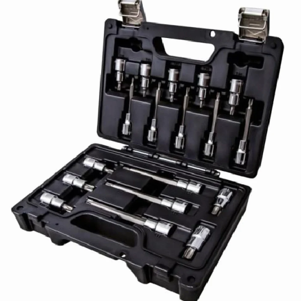 Beta - 923E-TX/C18 Zestaw 18 kluczy nasadowych do śrub z nadrukiem Torx(R) w wygodnym i praktycznym plastikowym pudełku, idealne do ogólnej konserwacji
