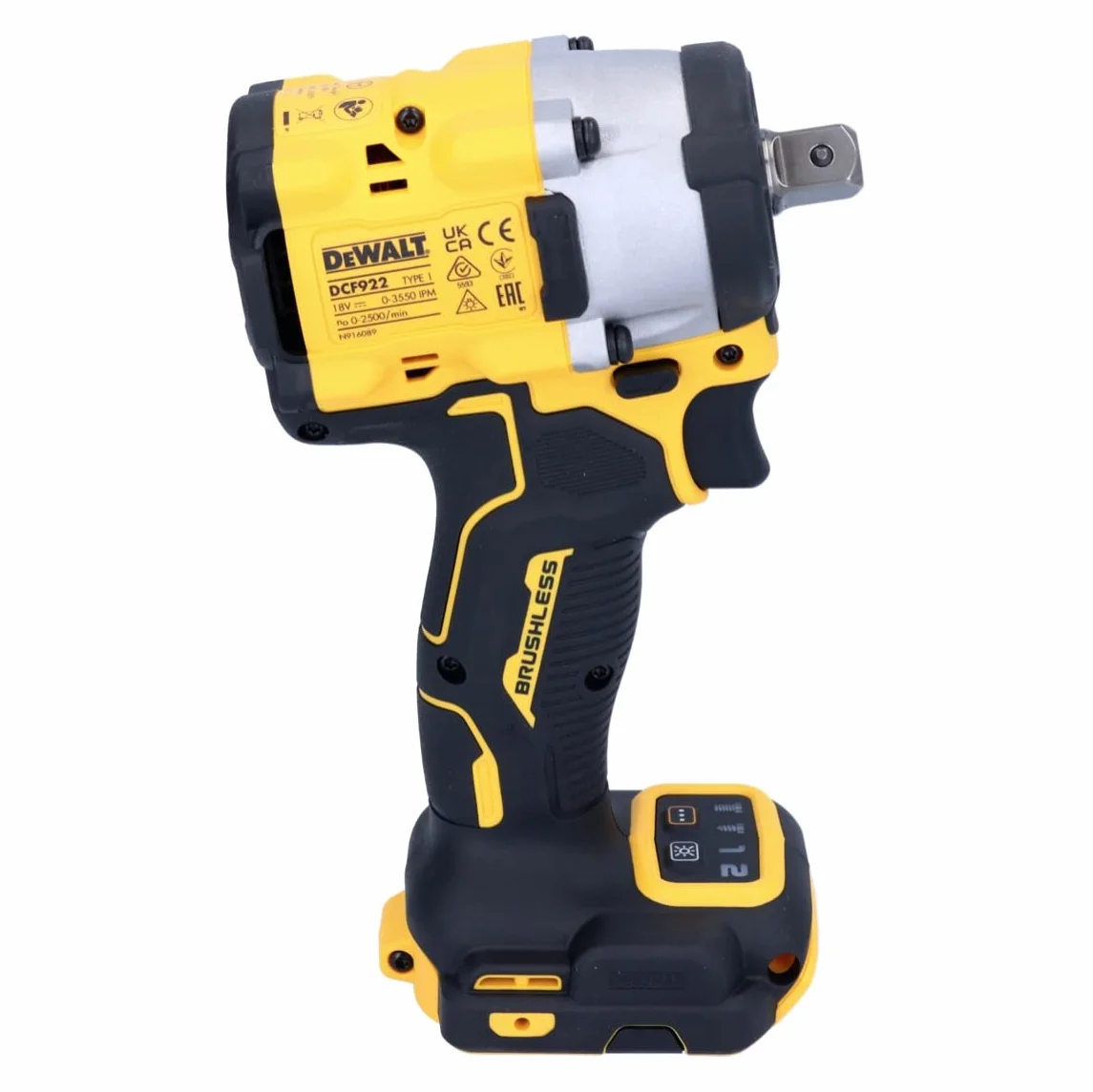 DEWALT akumulatorowa wkrętarka udarowa, 1/2, DCF922NT-XJ