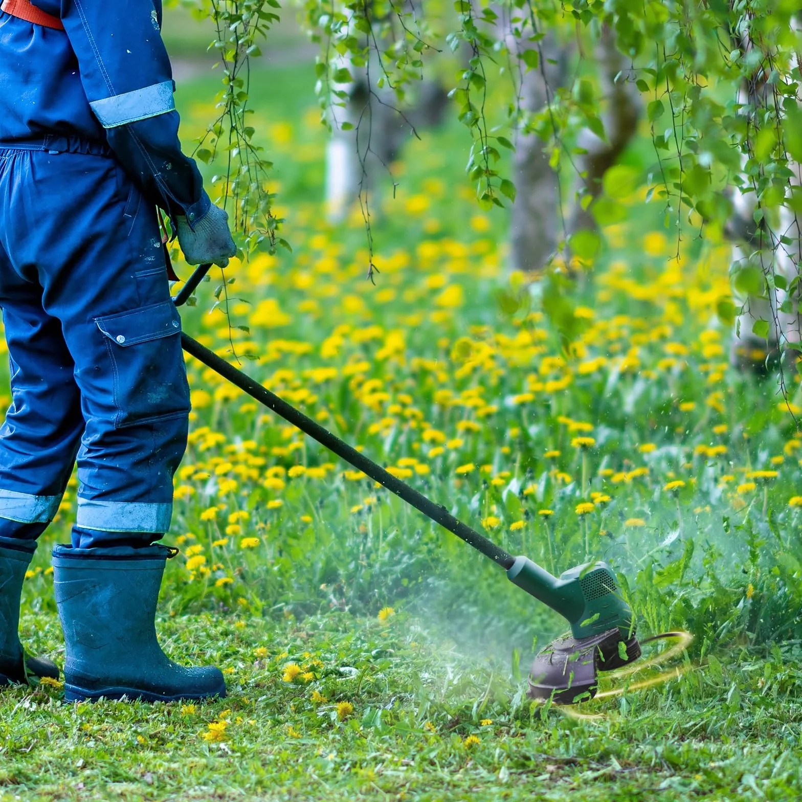 Ø 1,6 mm - 5 m długości, zapasowa szpula kompatybilna z Bosch, nadaje się do akumulatorowej podkaszarki EasyGrassCut, zawiera 4 szpulki z żyłką F016800569