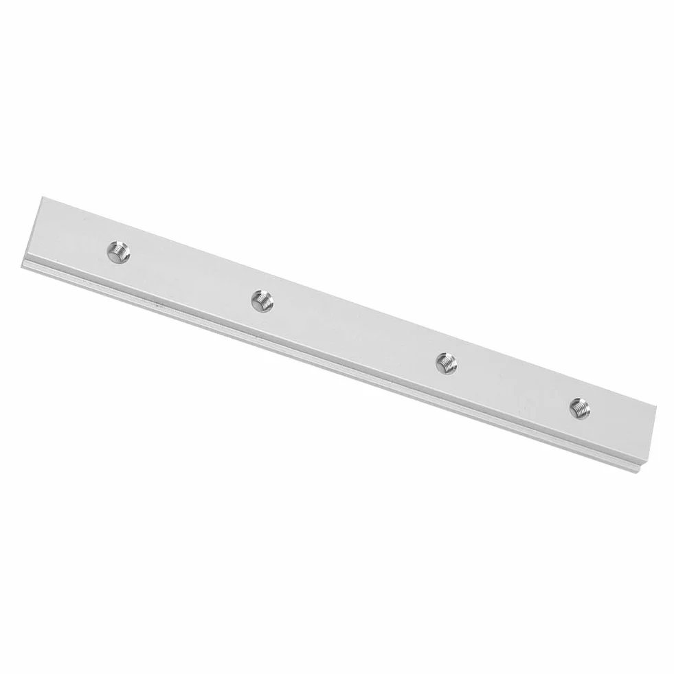 Suwak ukośny do piły stołowej T-Slot Miter Track oprawa szczelinowa 200 mm stop Aluminiu do obróbki drewna (200 mm M6)