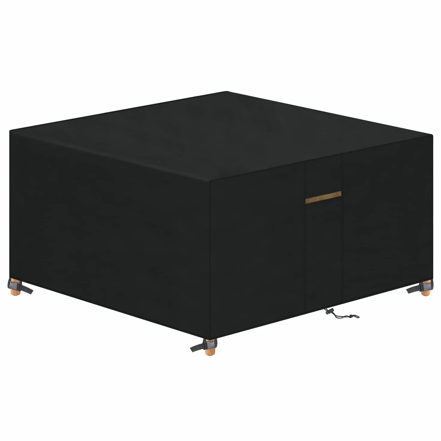 VANSHEIM Pokrowiec na Meble Ogrodowe 420D Oxford Wodoodporny 250x250x90cm
