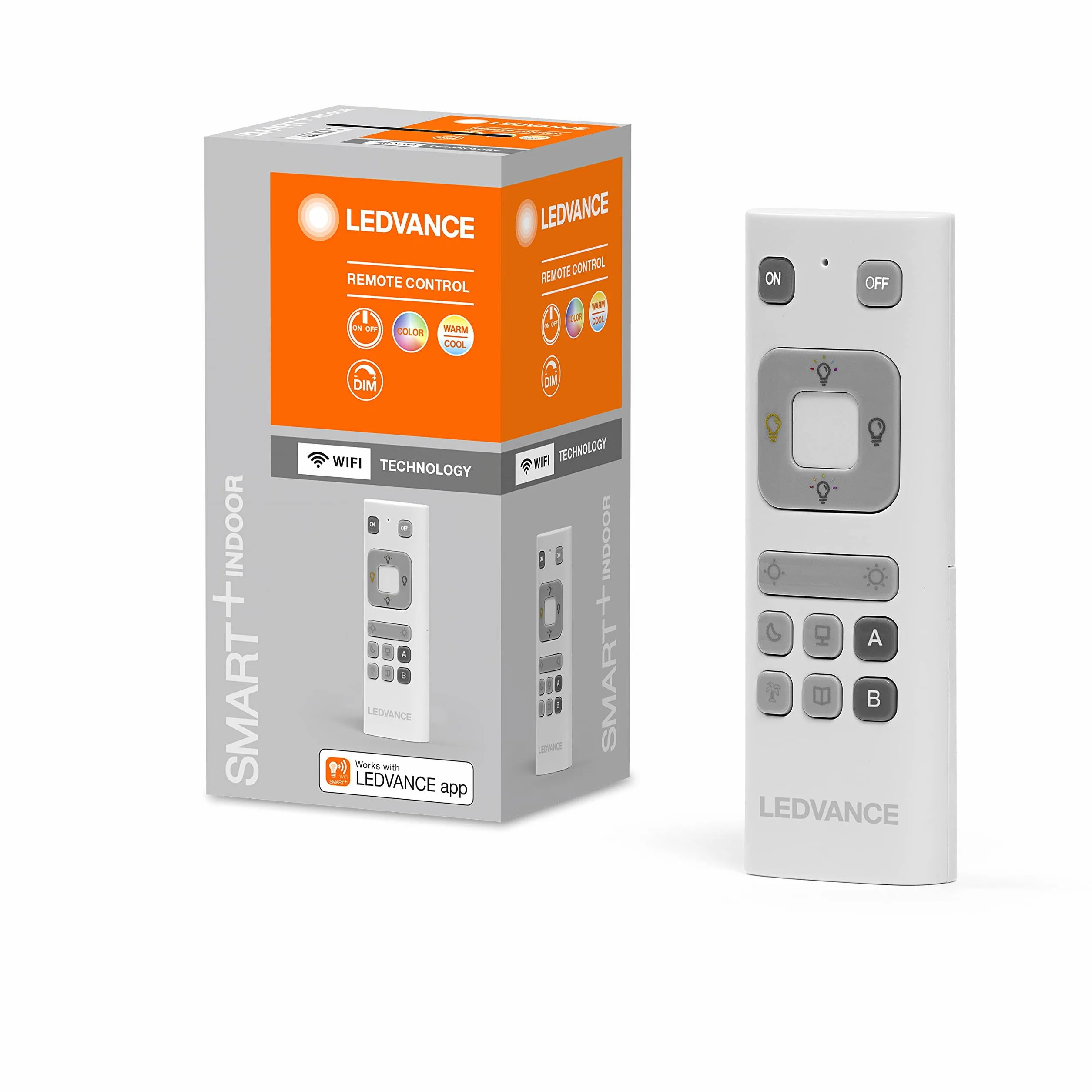 Ledvance Smart+ Wifi Remote Control, Biały, 4058075570917