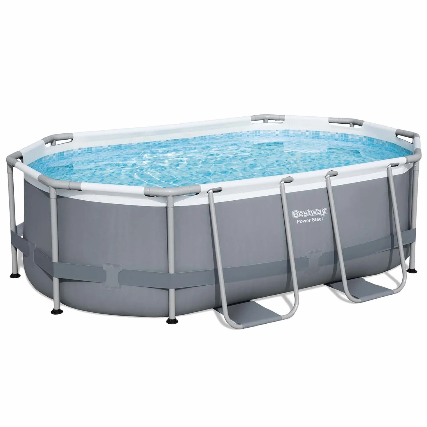 Bestway Power Steel 10' x 6'7" x 33" Oval Pool Set