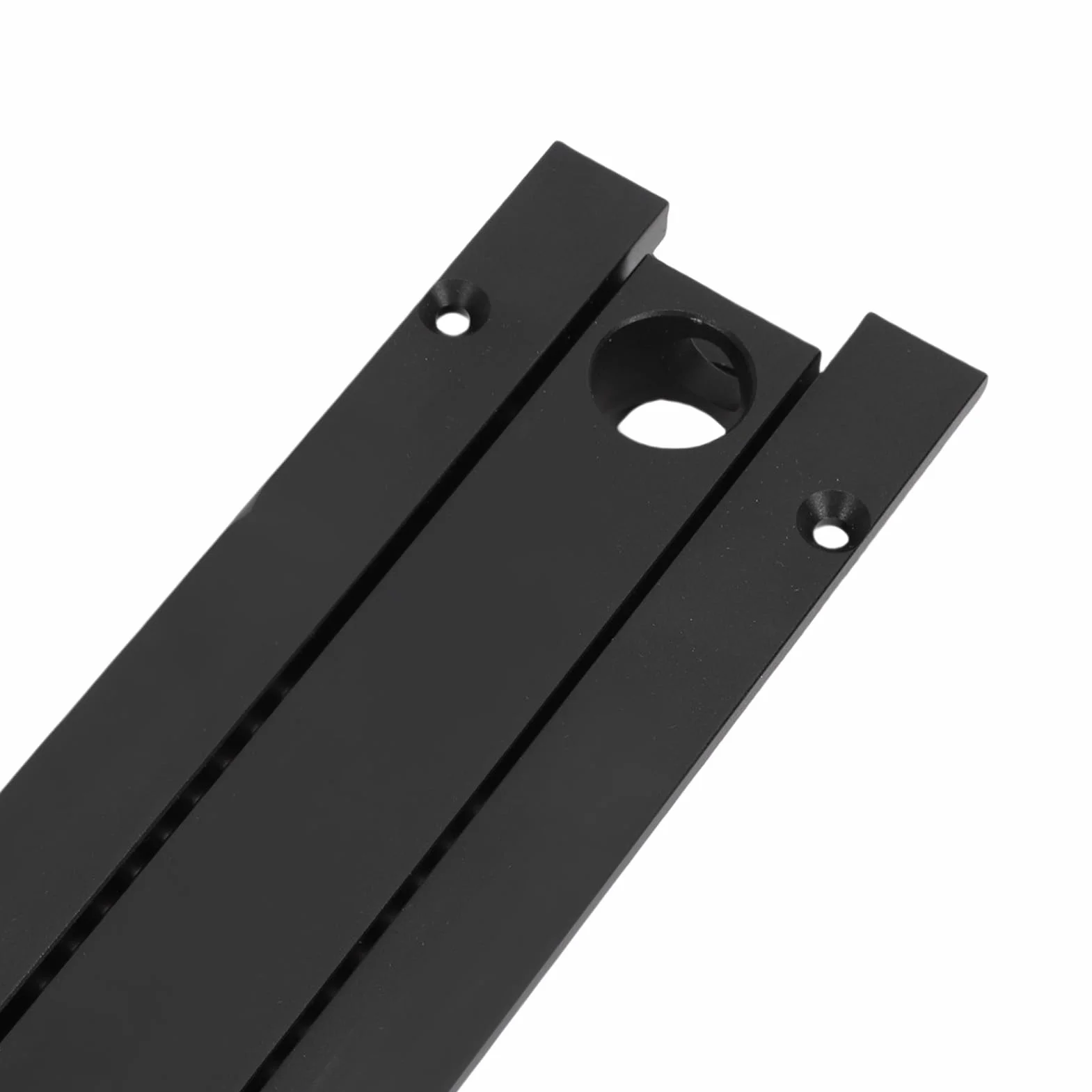 Imadło inercyjne do szybkiej wymiany do stołu do obróbki drewna, skok 0,110 mm, otwór stołu 20 mm, lity stop aluminium, stal nierdzewna do warsztatu stołowego