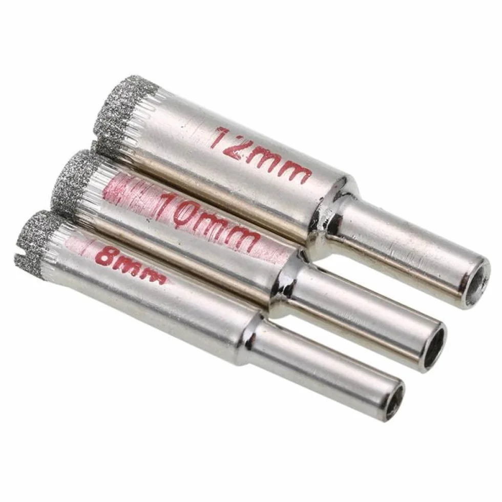 Wiertła do płytek z powłoką diamentową, 1 szt. Płytki marmurowe szkło ceramiczne otwornice wiertła do elektronarzędzi 6 mm-50 mm