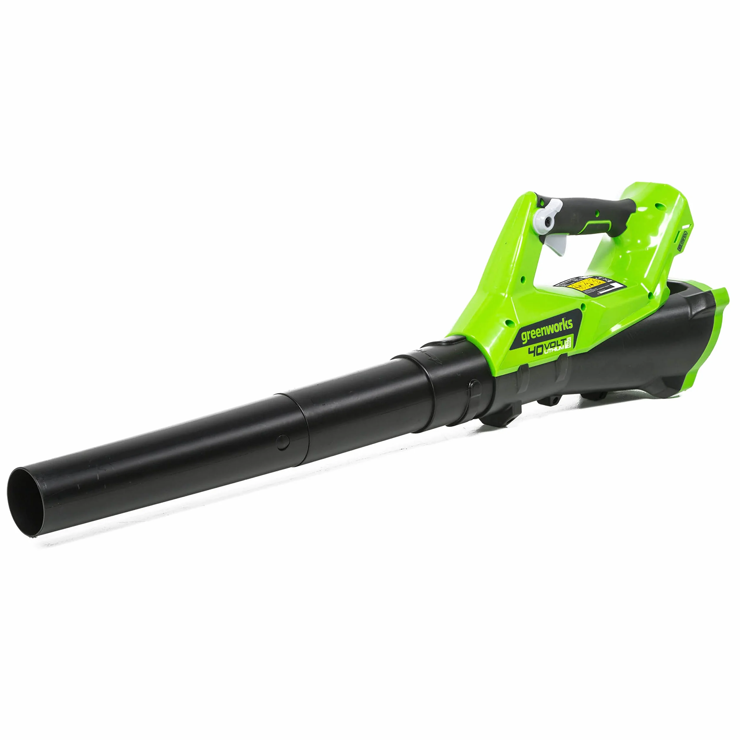 Greenworks G40AB Akumulatorowa dmuchawa do liści osiowa z tempomatem, 177 km na godzinę, 11,05 m³ na min bez baterii 40 V i ładowarki