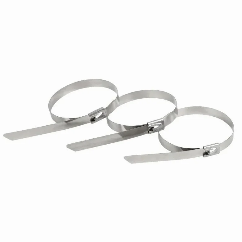 metalowe opaski kablowe, Około 10 sztuk samoblokujących metalowych opasek zaciskowych 7,9 mm wielofunkcyjnych ze stali nierdzewnej 304(100mm)