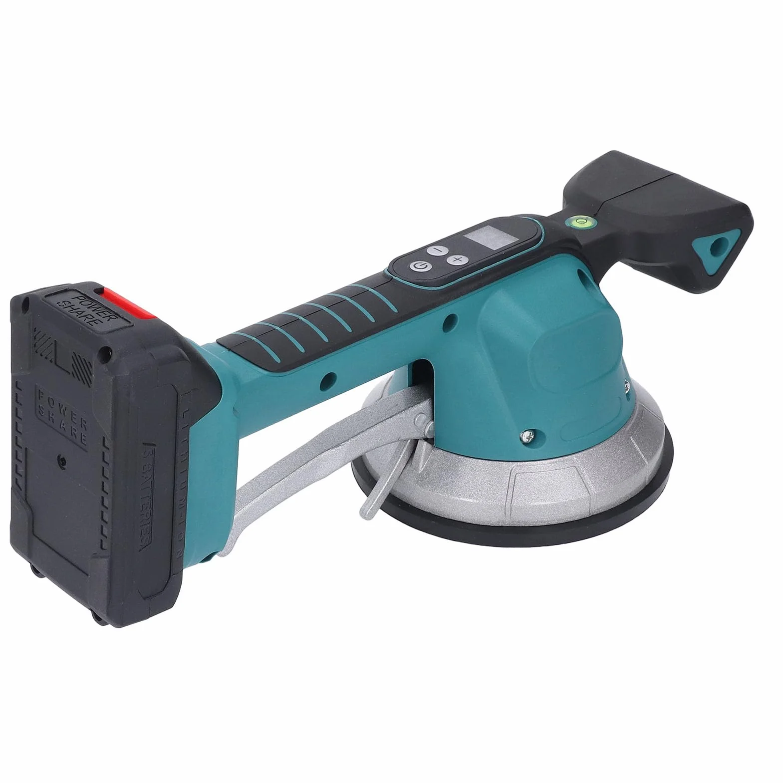 Urządzenie Wibracyjne Elektryczne do Płytek, 145 mm, 10 Prędkości, Zasysanie 150 kg, z Wyświetlaczem