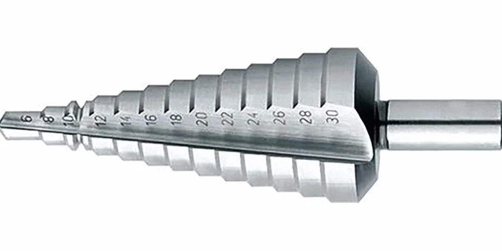 Wiertło stopniowe uniwersalne HSS 6-30,0mm FORMAT