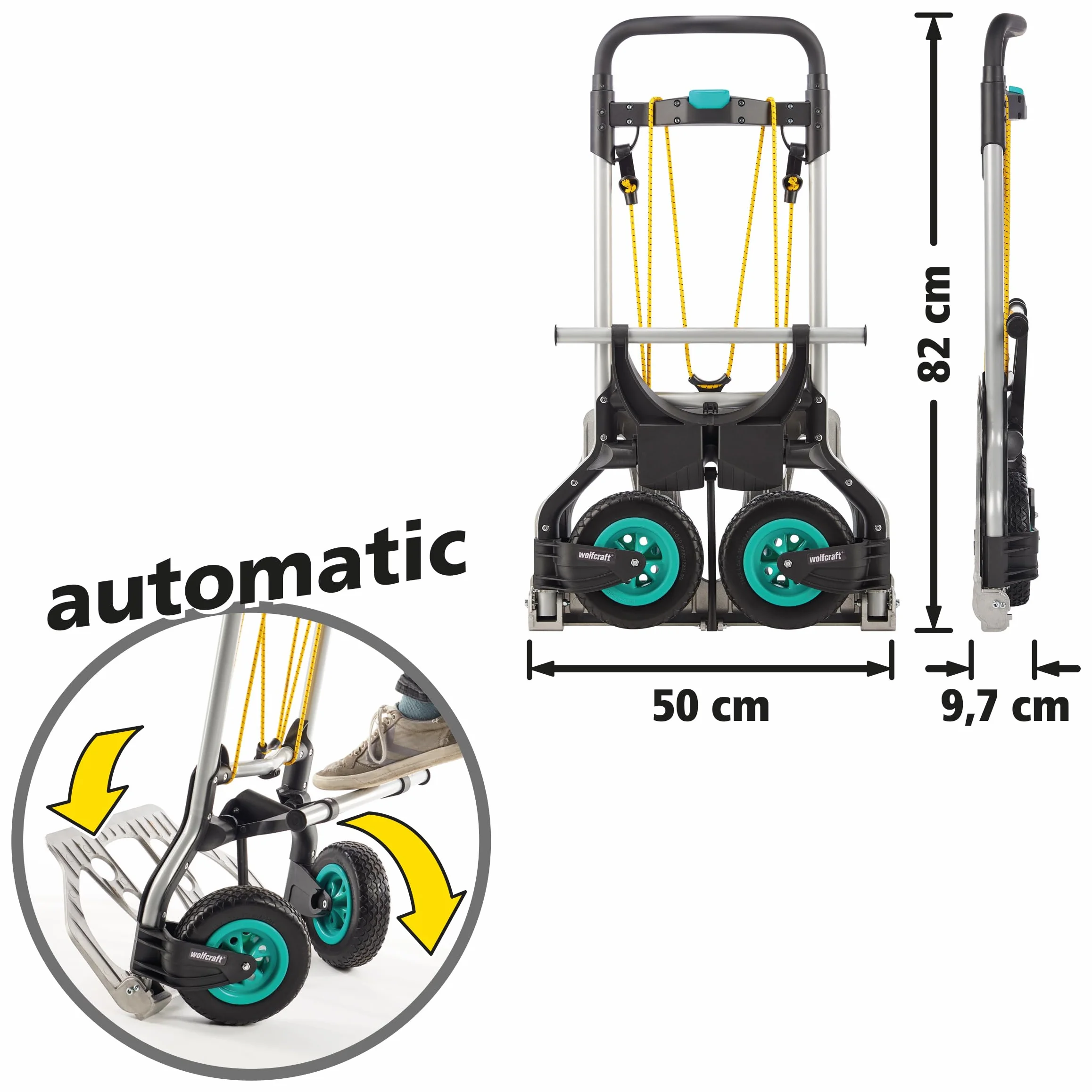 Wolfcraft TS 850 System transportowy wózek terenowy