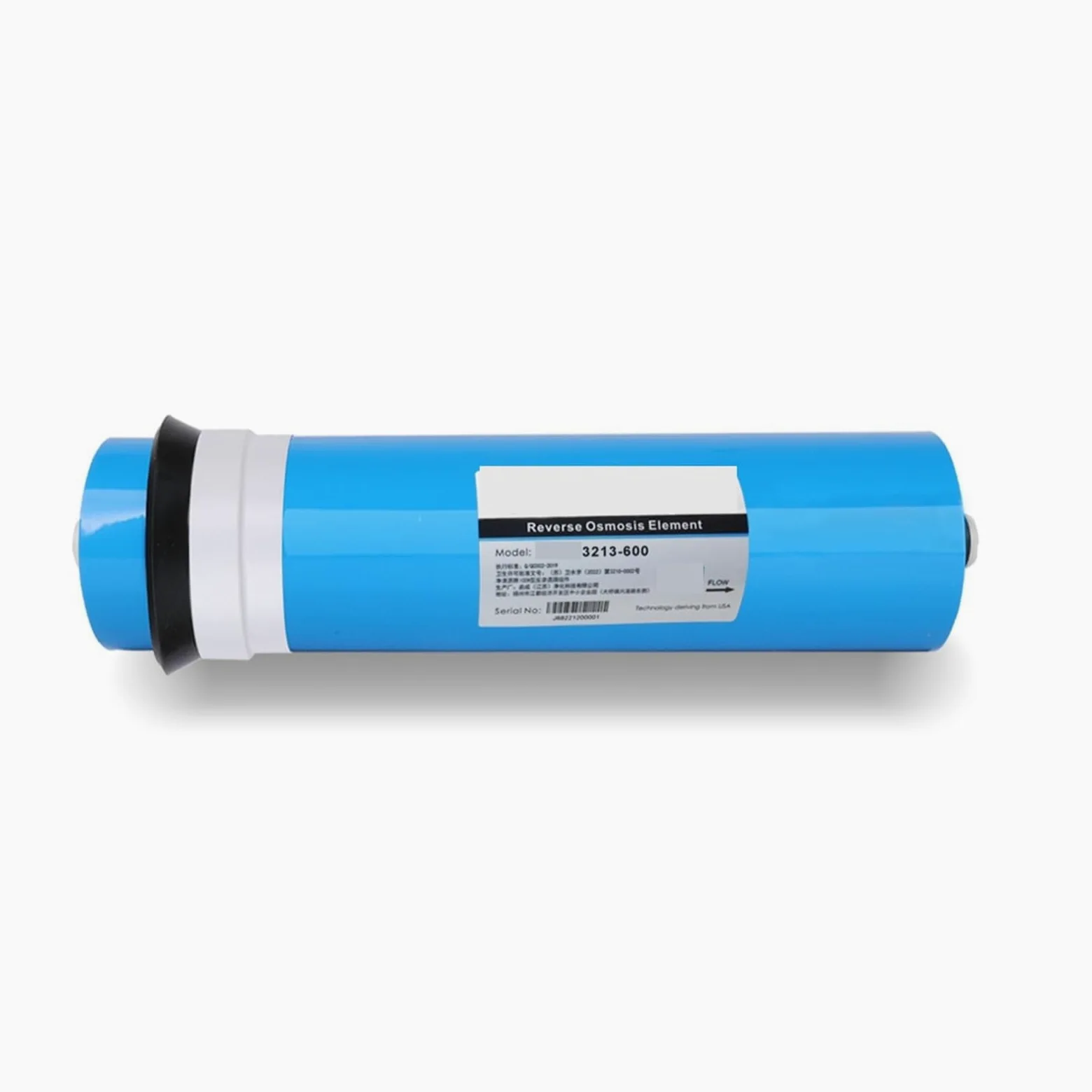 Membrana RO 3213-600 do domowego urządzenia do bezpośredniego picia wody, membrana odwróconej osmozy, filtr do oczyszczania wody 600G, wymiana Z wysoką szybkością filtracji i wysokim przepływem