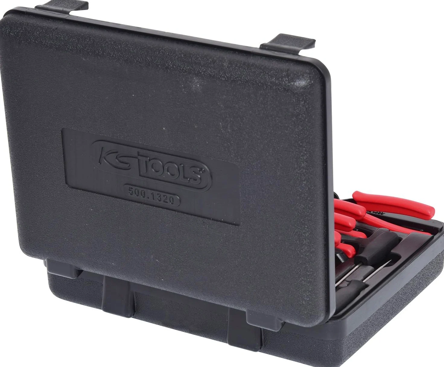 KS Tools 500.1320 Uniwersalny zestaw szczypiec do pierścieni segera, 10-szt