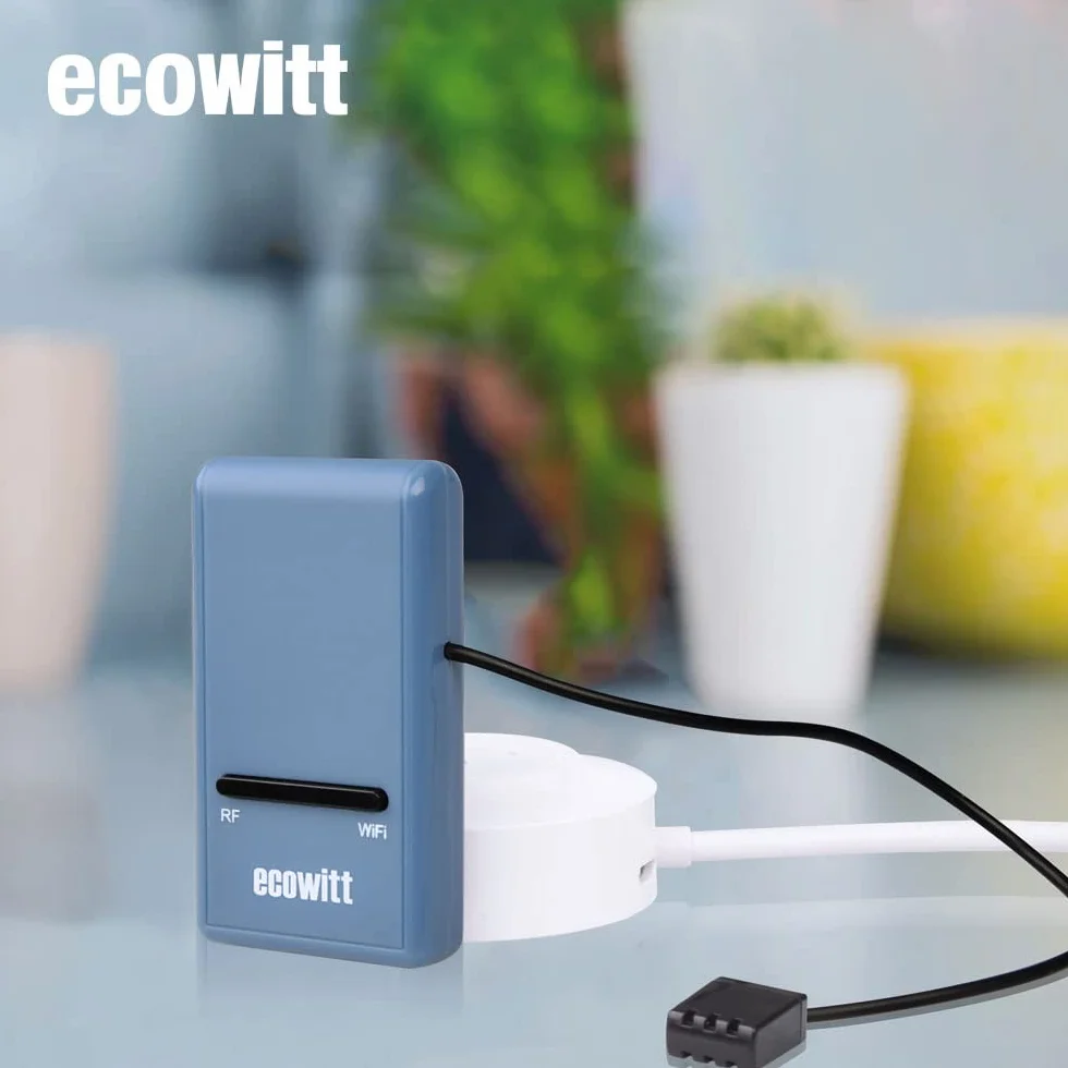 Ecowitt GW1100 Bezprzewodowa bramka do stacji pogodowej termometr higrometr ciśnienie barometryczne