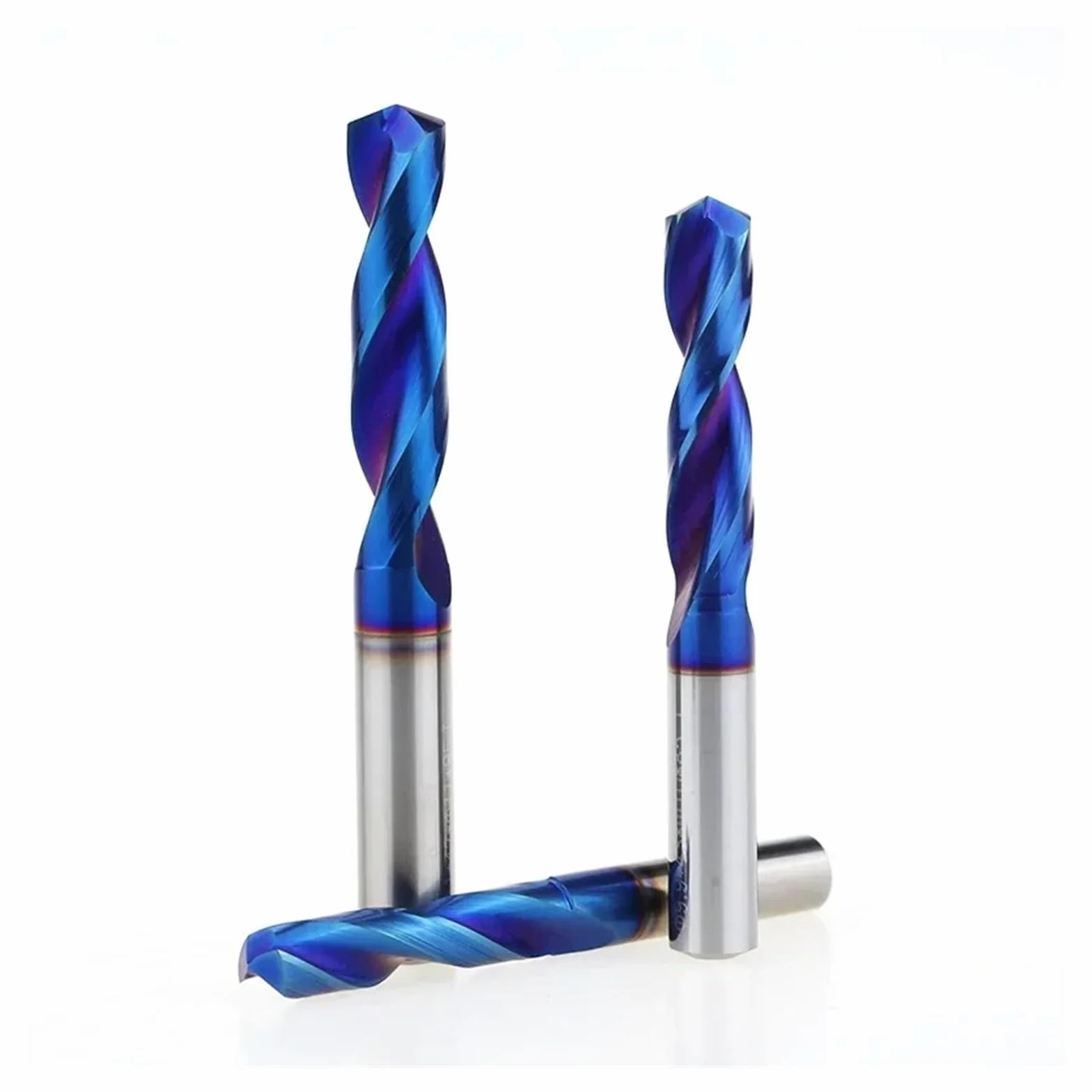Wiertła z węglika wolframu HRC65° Wiertła do metalu do obróbki metali supertwardych, tokarki CNC, narzędzia wiertnicze do stali 0,5-20,0 mm(9.6mm)