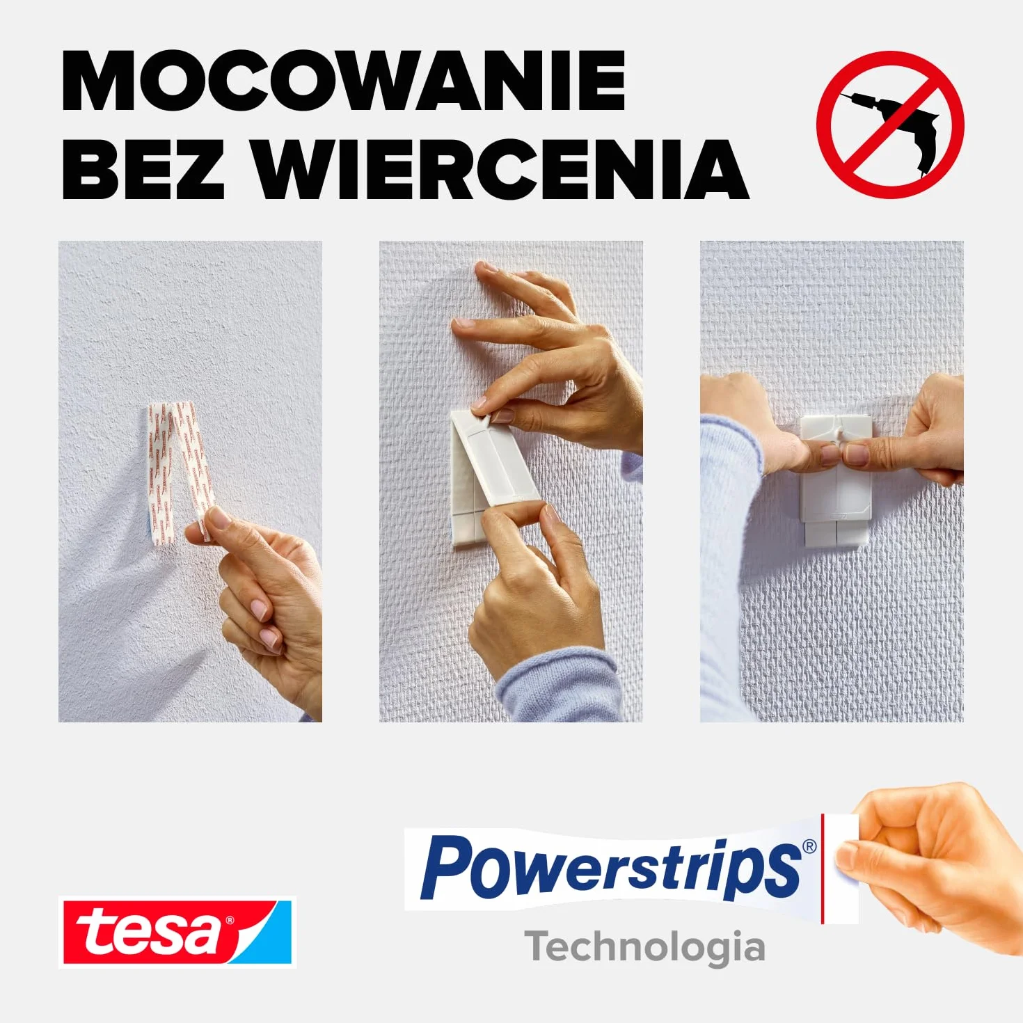 Tesa 77773-00000-00 Haczyk Samoprzylepny, Biały, 2 x 1 kg