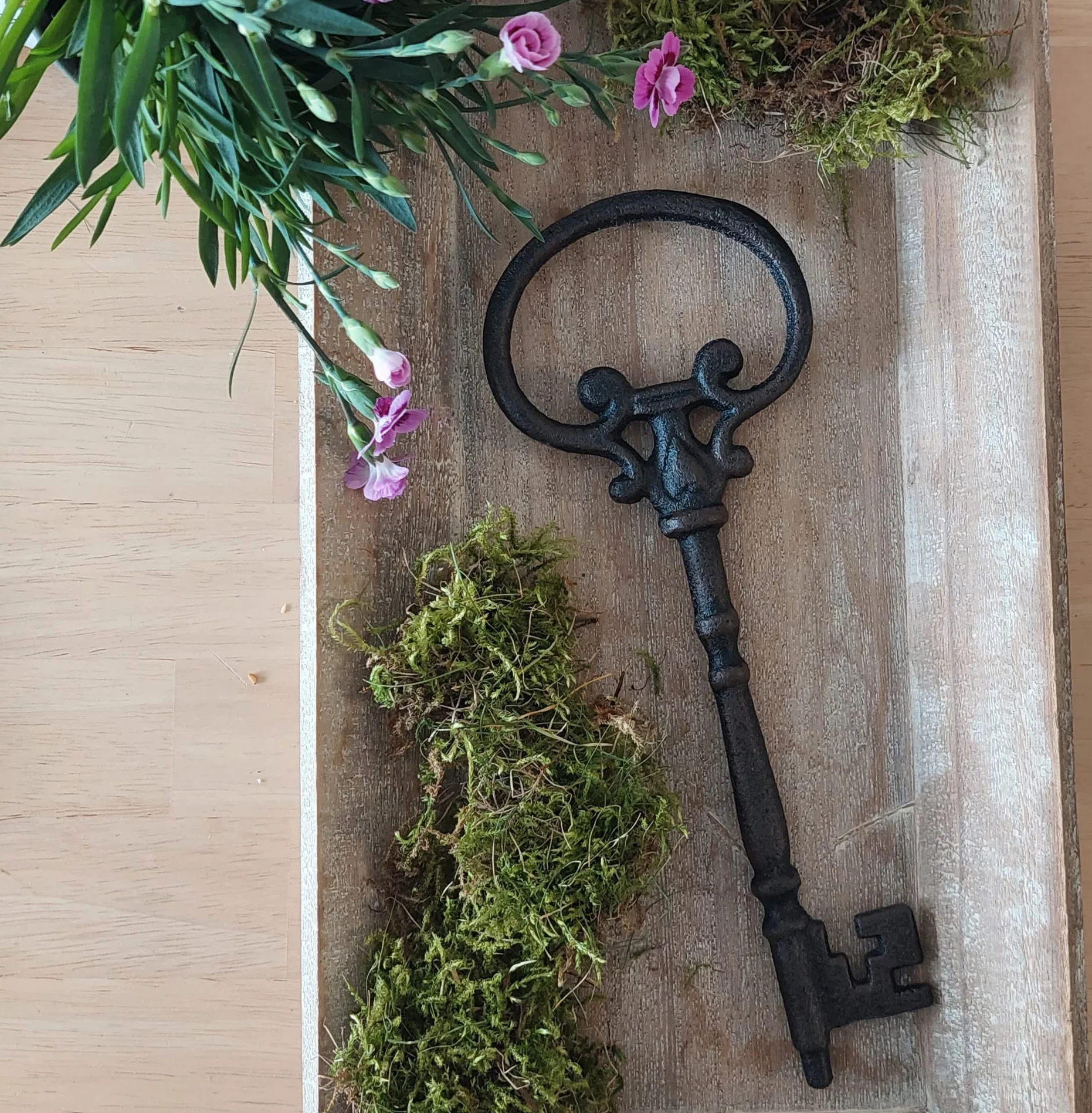 Storm's Gartenzaubereien Dekoracyjny klucz klasyczny żeliwo 25 cm