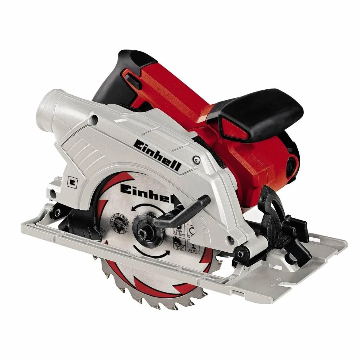 Einhell Piła, Czerwony/Srebrny, ‎33.5 x 24.8 x 24.8 cm; 3.8 kg, 165 mm, 230 V, 1200 W
